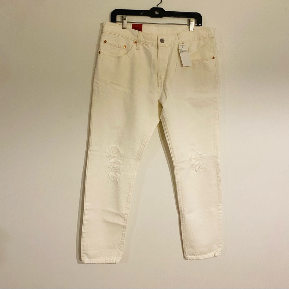 Levi's White Jeans